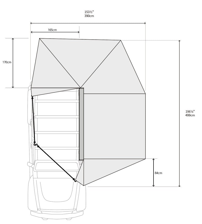 ExoShell 270 Awning